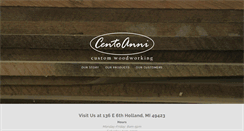 Desktop Screenshot of centoanni.com
